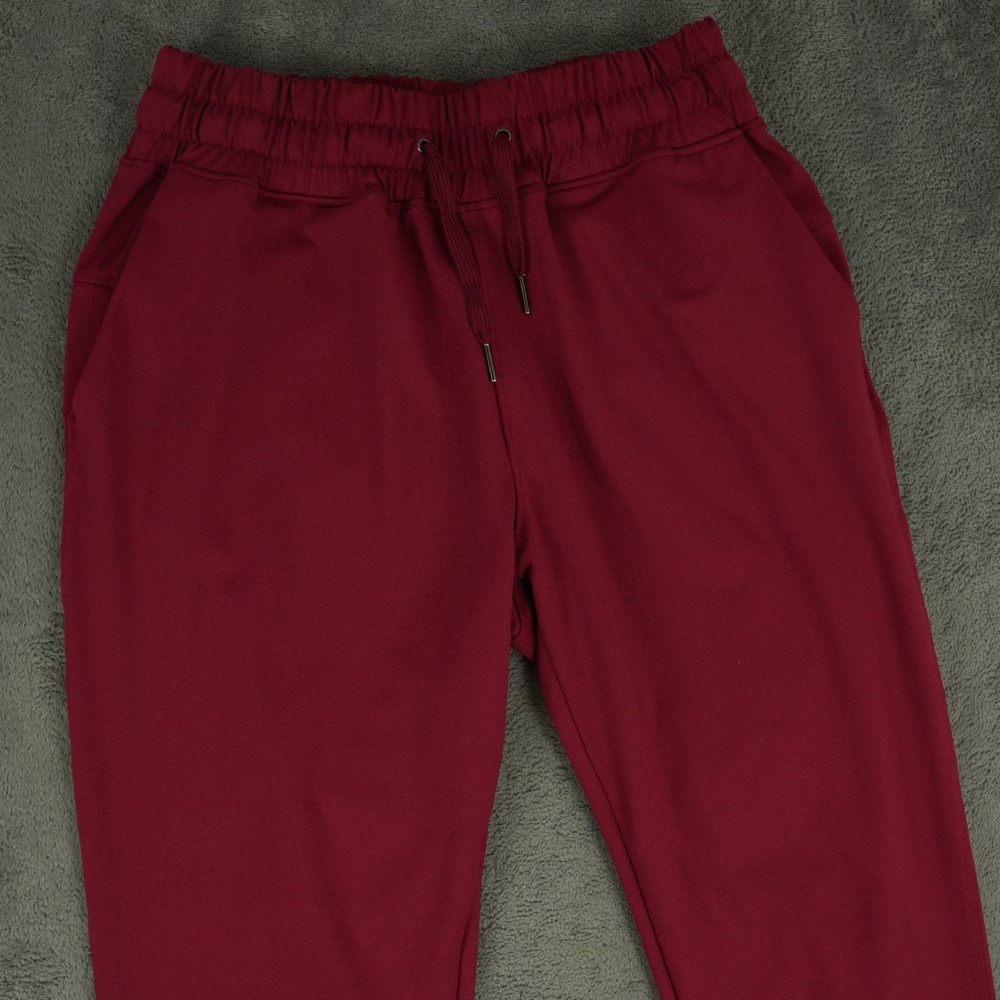 Barbell Apparel Anywhere Jogger Womens L (28x28) Red Athletic Slim Fit Stretch